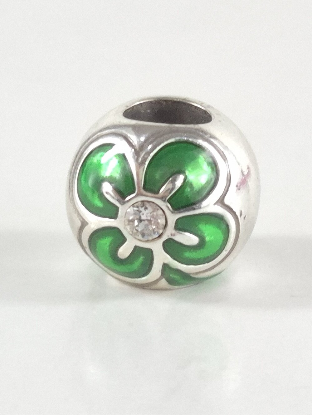 Brighton Shamrock Crystal Bead